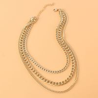 Wholesale Punk Alloy Multilayer Necklace Nihaojewelry main image 5