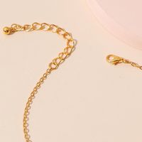 European And American New Popular Vintage Copper Coin Bell Imitation Gold Anklet Bracelet Female Geometric Hollow Circle Ancient Style Foot Ornaments main image 4