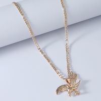 Wholesale Jewelry Retro Dapeng Spreading Wings Eagle Necklace Nihaojewelry main image 5