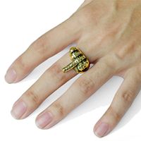 Retro Fist Middle Finger Opening Adjustable Ring Wholesale Nihaojewelry main image 5