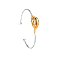 Großhandel Schmuck Mehrfarbige Muschelperle Offenes Armband Nihaojewelry sku image 1