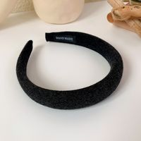 Wholesale Solid Color Sponge Headband Nihaojewelry sku image 5
