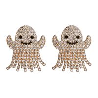 53023 Perlen Ohrringe Europäische Und Amerikanische Übertriebene Halloween-geister Ohrringe Persönlichkeit Weibliche Ohrringe Internet-prominente Einfache Ohrringe sku image 1