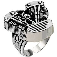 New Fashion Punk Lion Shape Ring Wholesale Nihaojewelry sku image 15