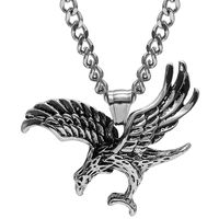 Wholesale Jewelry Retro Dapeng Spreading Wings Eagle Necklace Nihaojewelry sku image 1