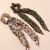 Floral Long Streamer Hair Scrunchies Wholesale Nihaojewelry main image 10