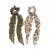 Floral Long Streamer Hair Scrunchies Wholesale Nihaojewelry main image 11