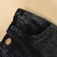 Neue Sling Reverse Color Line Hemdknopf Offene Tasche Jeans Kinderanzug Großhandel Nihaojewelry main image 5