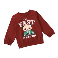 New Panda Letter Printed Children's Pullover Sweater Wholesale Nihaojewelry main image 6