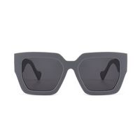 Simple Square Frosted Rough Frame Sunglasses Wholesale Nihaojewelry main image 2