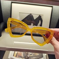 Retro Triangle Frame Jelly Color Sunglasses Wholesale Nihaojewelry main image 1