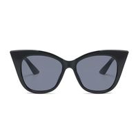 Simple Cat Eye Big Frame Semi-transparent Sunglasses Wholesale Nihaojewelry main image 3