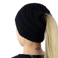 Solid Color Casual Knitted Hat Wholesale Wholesale Nihaojewelry main image 5