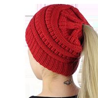Solid Color Casual Knitted Hat Wholesale Wholesale Nihaojewelry main image 3