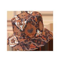 Stylish Korean Style Hat Children's Wide Brim Sunshade Trendy Pattern Bucket Hat National Style All-matching Basin Hat Men's Hip Hop Cool main image 6