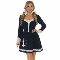 Halloween Navy Cosplay Costume  Sources Party Stage Role Play Fake Two Pieces Sailor Suit main image 5