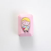 Korean Cute Girl Colored Contact Lenses Case Cartoon Acrylic Contact Lens Case Companion Box Contact Lens Case Portable Contact Lens Case sku image 23