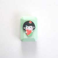 Korean Cute Girl Colored Contact Lenses Case Cartoon Acrylic Contact Lens Case Companion Box Contact Lens Case Portable Contact Lens Case sku image 28