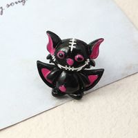 Neizhu Cross-border European And American New Halloween Ring Exaggerated Fun Resin Death Ghost Pumpkin Ring Female sku image 6