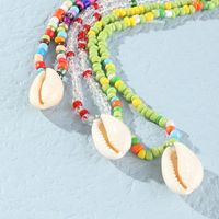 Bohemian Style Shell Pendent Beads Necklace Set Wholesale Nihaojewelry main image 5