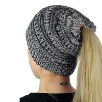 Solid Color Casual Knitted Hat Wholesale Wholesale Nihaojewelry sku image 3