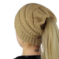 Solid Color Casual Knitted Hat Wholesale Wholesale Nihaojewelry sku image 4