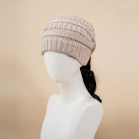Solid Color Casual Knitted Hat Wholesale Wholesale Nihaojewelry sku image 11