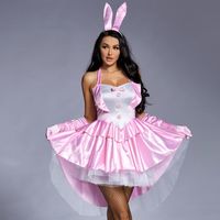 Halloween Cosplay Bunny Girl Jupe De Smoking Gonflée Rose En Gros Nihaojewelry sku image 1