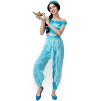 أزياء الهالوين حكاية خرافية ، علاء الدين ، وفانوس سحري ، ملابس الأميرة ، أداء الرقص الشرقي sku image 5