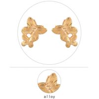 Creative Butterfly Multilayer Wing Alloy Earrings Wholesale Nihaojewelry main image 5