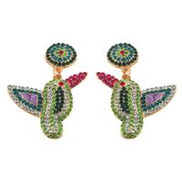 Boucles D&#39;oreilles Oiseaux De Perles De Couleur De Mode En Gros Nihaojewelry main image 4