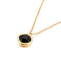 Titanium Steel 18K Gold Plated Korean Style Necklace main image 6