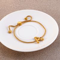 Stainless Steel English Letter Bracelet Wholesale Jewelry Nihaojewelry main image 4