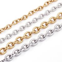 Titanium Steel 18K Gold Plated Fashion Plating Geometric Necklace main image 2
