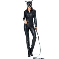 Halloween Costume Cosplay Cat Girl Black Jumpsuit Wholesale Nihaojewelry main image 1