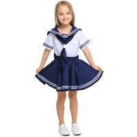 Fashion Children's Navy Sailor Cosplay Clothes Wholesale Nihaojewelry main image 1