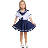 Fashion Children's Navy Sailor Cosplay Clothes Wholesale Nihaojewelry main image 2