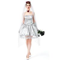 Halloween Ghost Bride Party Dress Wholesale Nihaojewelry main image 5