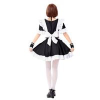 Maid Maid Costume Two-color Export Japanese New Cosplay Black And White Restaurant Uniform Chef Princess Dress Dress main image 5