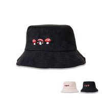 Cute Mushroom Corduroy Fisherman Hat Wholesale Nihaojewelry main image 2