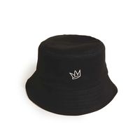 Fashion Wide-brimmed Sunshade Embroidery Crown Fisherman Hat Wholesale Nihaojewelry main image 1