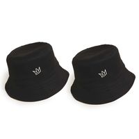 Fashion Wide-brimmed Sunshade Embroidery Crown Fisherman Hat Wholesale Nihaojewelry main image 3