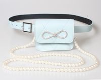 Cute Pearl Chain Rhinestone Small Bag Waist Chain Decor Belt Wholesale Nihaojewelry main image 6