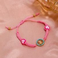 Simple Adjustable Color Insect Flower Hand-woven Bracelet Wholesale Nihaojewelry main image 3