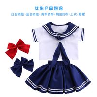 Fashion Children's Navy Sailor Cosplay Clothes Wholesale Nihaojewelry sku image 4