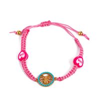 Simple Adjustable Color Insect Flower Hand-woven Bracelet Wholesale Nihaojewelry sku image 4