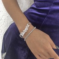 Simple Paw Chain Letter Geometric Multi-layer Bracelet Wholesale Jewelry Nihaojewelry main image 1