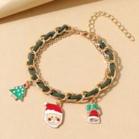 Christmas Series Simple Santa Claus Bracelet Wholesale Nihaojewelry main image 1