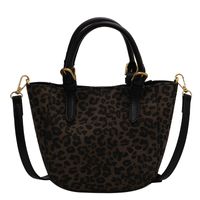 Fashion Leopard Print Handbag Bucket Bag Wholesale Nihaojewelry sku image 1