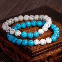 Retro Blue And White Turquoise Beads Bracelets Wholesale Jewelry Nihaojewelry main image 4